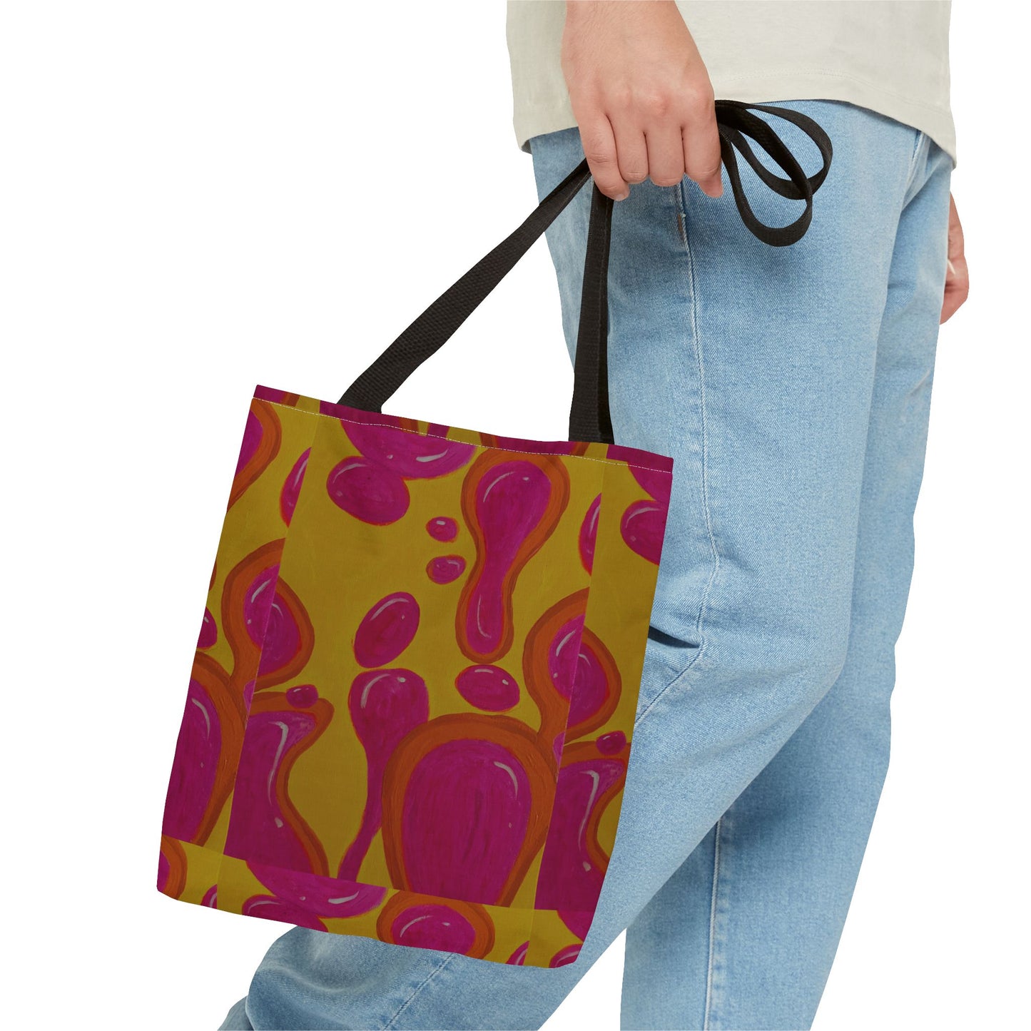 Elegant Tote Bag - Bold & Trippy Design