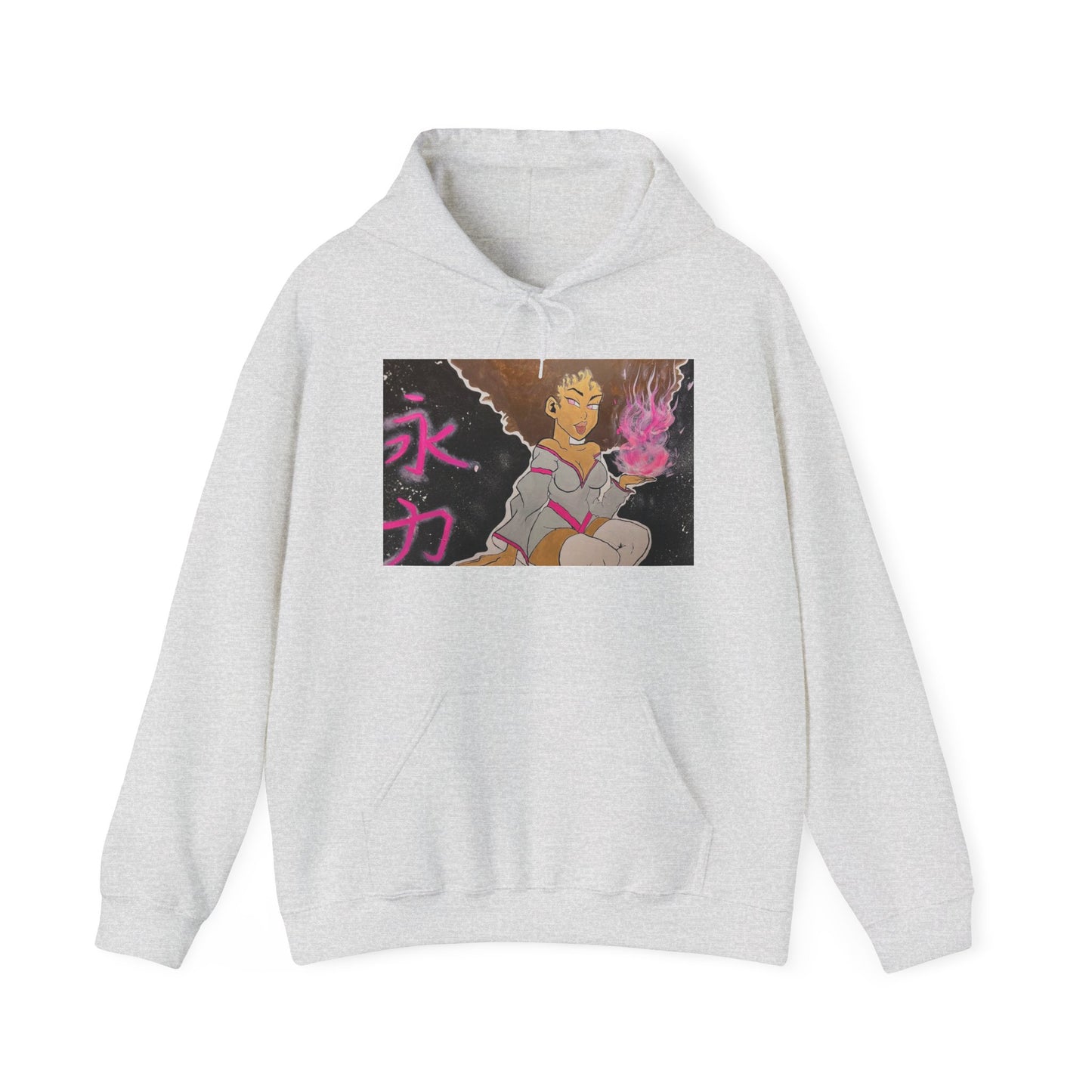 Unisex Anime Hooded Sweatshirt