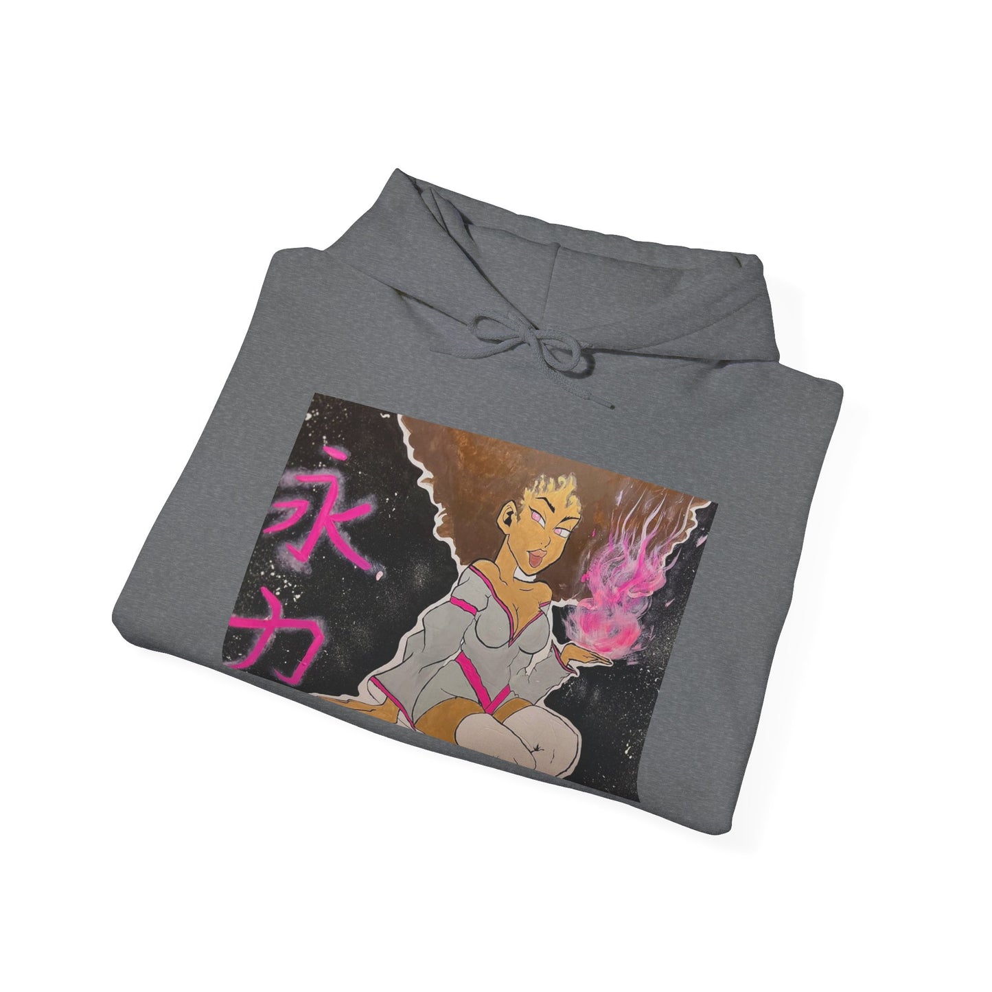 Unisex Anime Hooded Sweatshirt