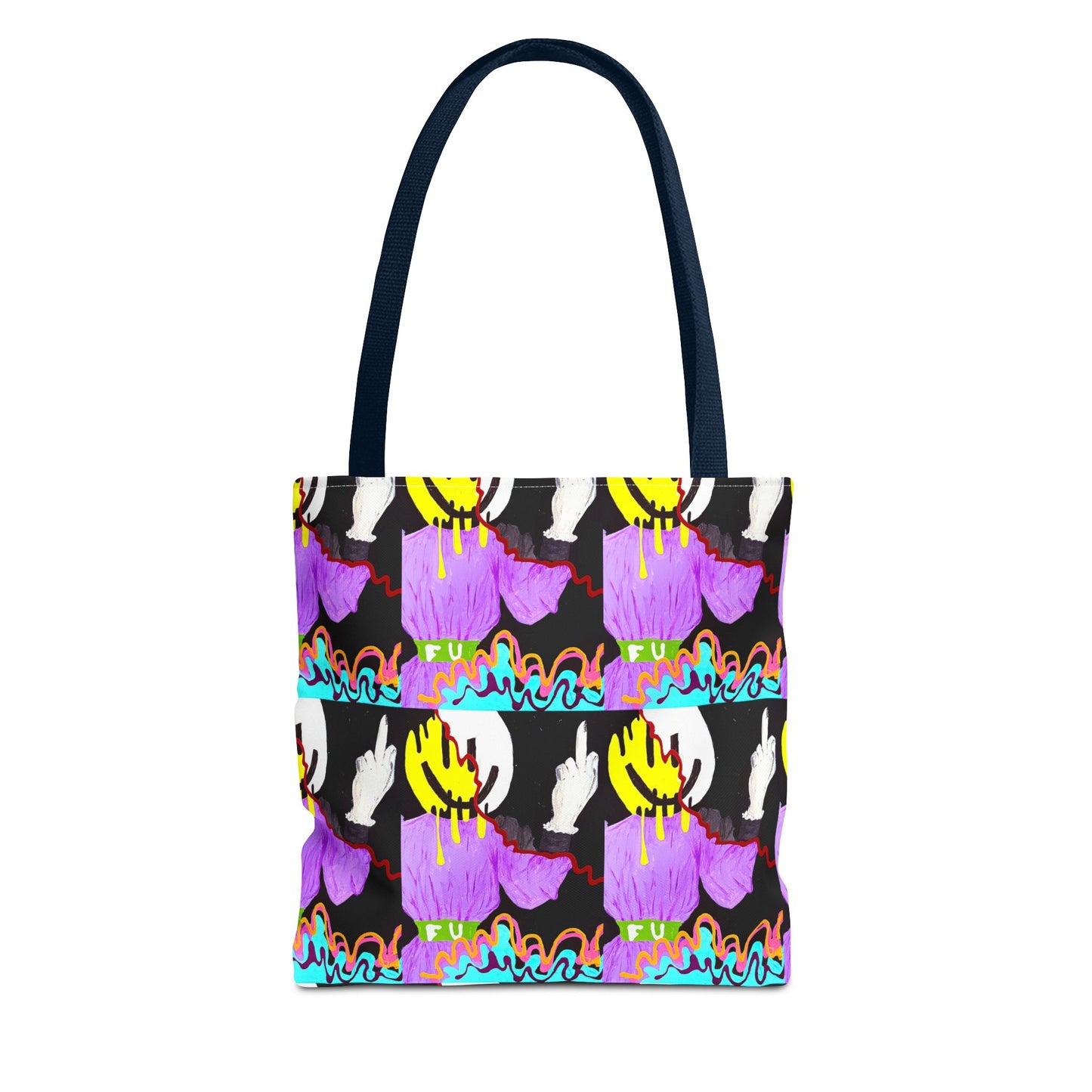 Colorful Abstract Tote Bag, Art-Inspired Carryall, Hipster Grocery Tote, Trendy Shopping Bag, Unique Gift for Art Lovers