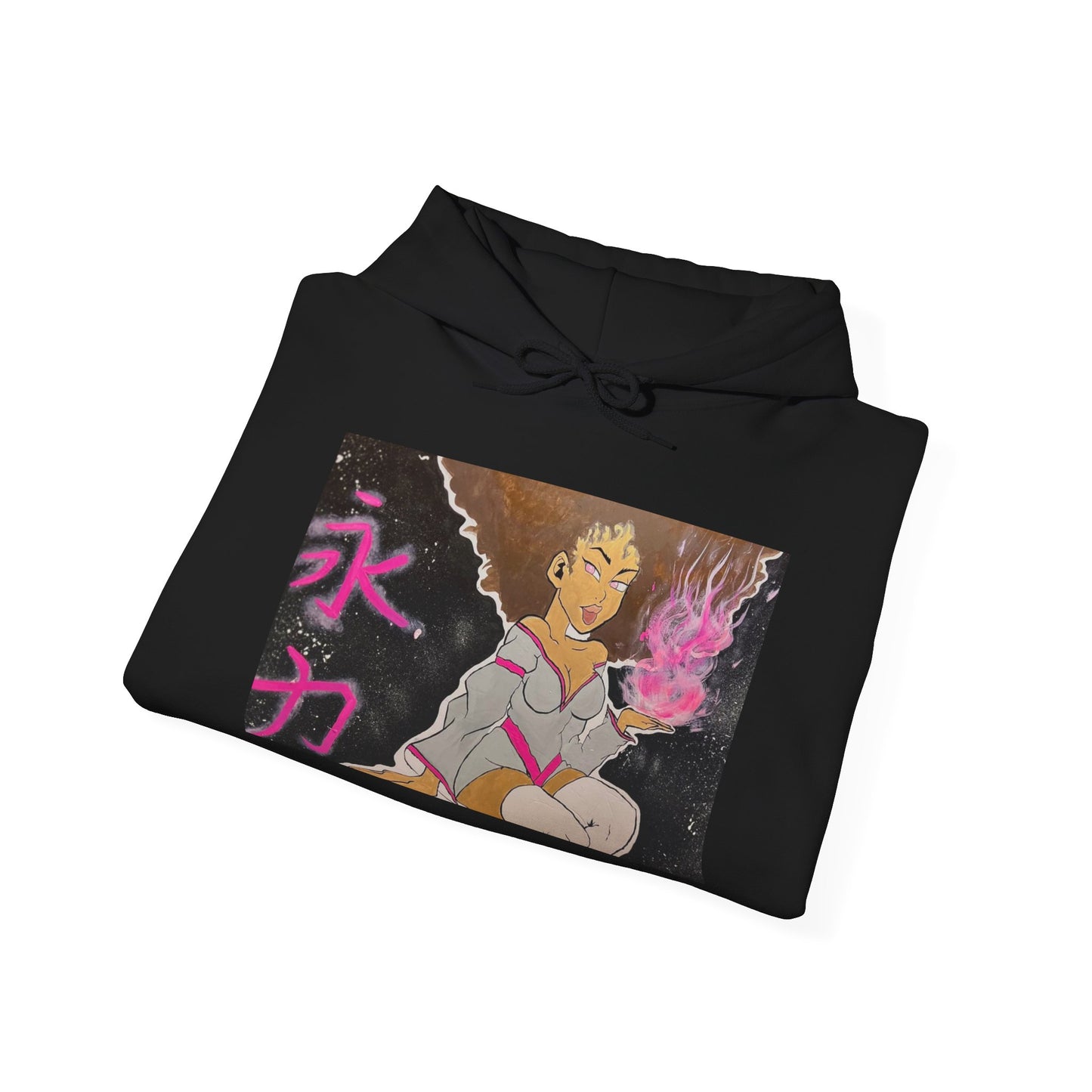 Unisex Anime Hooded Sweatshirt