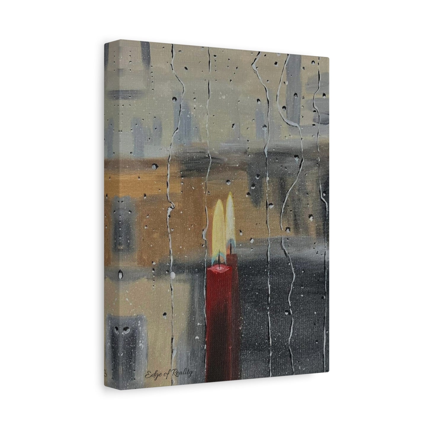 Abstract Street Art Canvas Wall Decor - Matte Finish, Stretched 1.25"