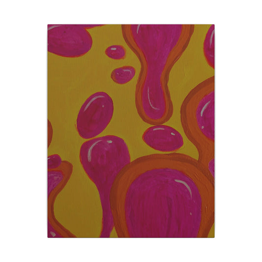 Vibrant Abstract Canvas Art Print, Colorful Wall Decor for Home, Modern Art, Gift for Art Lovers